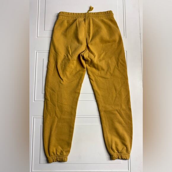 Aritzia TNA Cozy AF Yellow Fleece Sweatpants Joggers Size XS - Picture 6 of 6